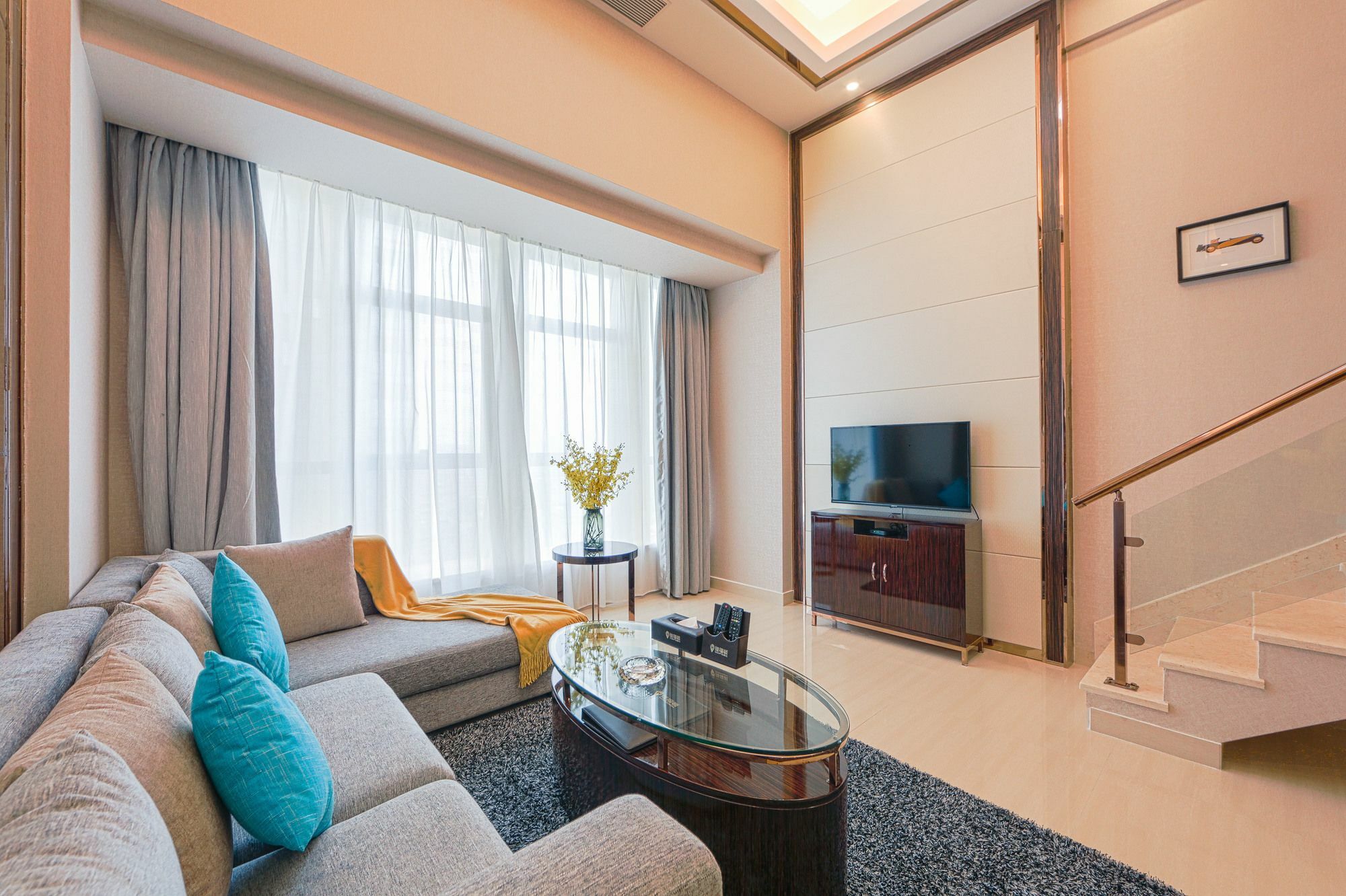 Apartment Waifiden Duplex Zhongyong Jinyu Branch-free Shuttle Bus During The Fair